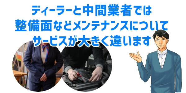 ①車のサブスク業者が「ディーラー」「一般」どっちか？